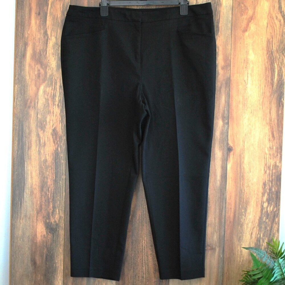Chico's Fabulously Slimming Black Plus Size 3 Dress Pants